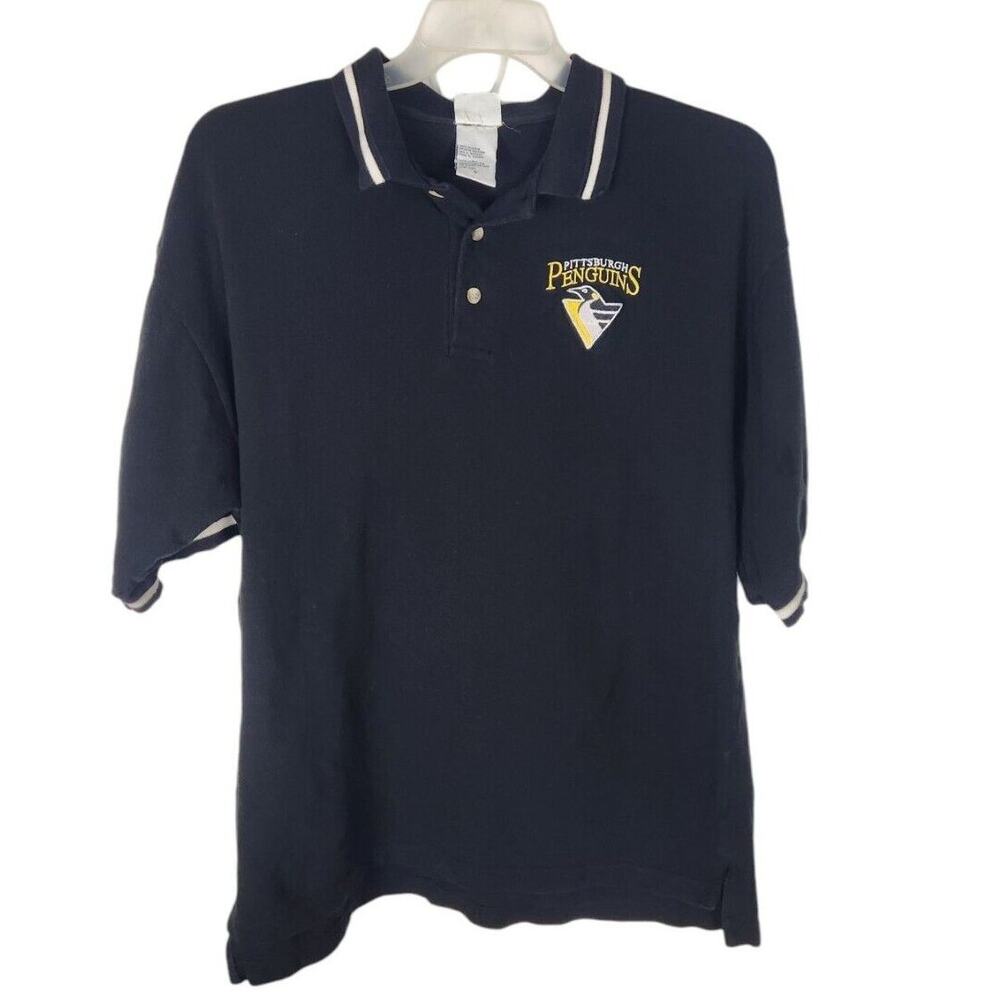 Vintage Pittsburgh Penguins polo men's large
